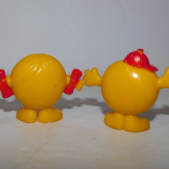 Set 4 Vintage 1982 Mr Men and Little Miss 1.75" PVC Figures - Picture 4 of 7
